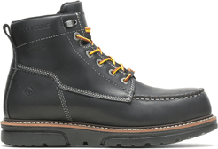 I-90 DuraShocks Moc-Toe CarbonMAX 6" Work Boot Black, Size 9 Medium Width