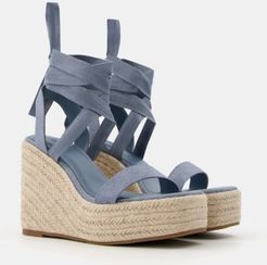Lace Up Jute Wedge Donna 41 1-043