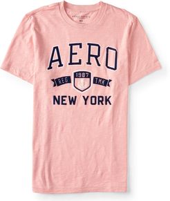 Aero New York Trademark Logo Graphic Tee - Black, XLarge