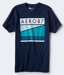 Aero 87 Original Stretch Graphic Tee - Black, XXLarge