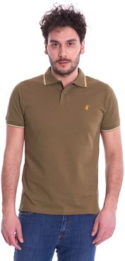 POLO SAVE THE DUCK SLIM FIT CON LOGO RICAMATO