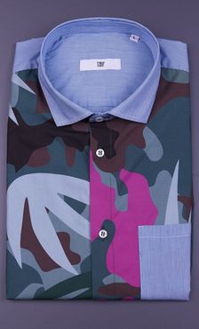 CAMICIA PMDS MEZZA MANICA CAMOUFLAGE