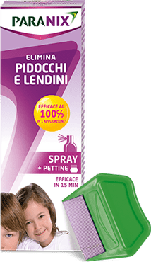 Spray Trattamento Antipediculosi 100 ml + Pettine Regolamento MDR