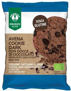 Biscotti Bio al cacao con gocce di cioccolato Alimento senza glutine 250 g