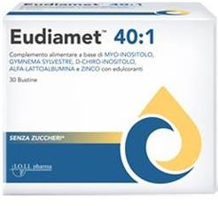 Eudiamet 40:1 30 Buste Integratore per il Controllo della Glicemia