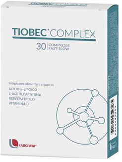 Tiobec Complex Integratore antiossidante 30 compresse fast slow