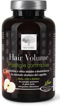 Hair Volume Integratore per il Benessere di Capelli e Unghie 60 pastiglie gommose