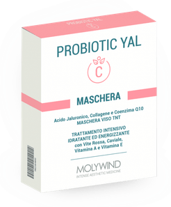 Molywind Probiotic Yal C Maschera Antiaging 4 bustine