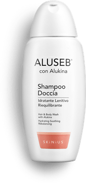 Aluseb Shampoo Doccia Idratante e Riequilibrante 125 ml
