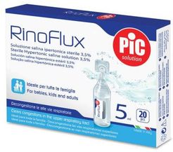 Rinoflux Soluzione sterile ipertonica nasale 20 fiale x 5 ml