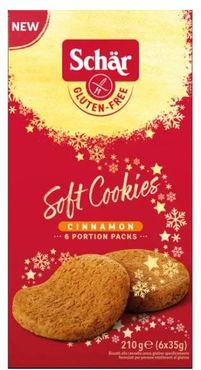 Soft Cookie alla cannella senza glutine 210 g