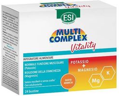 Multicomplex Vitality Integratore di Magnesio e Potassio 24 bustine