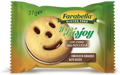 Bisjoy Biscotti con Crema alle Nocciole Senza Glutine 37 g