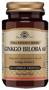 Ginkgo Biloba 60 Integratore per il Microcircolo 60 capsule vegetali