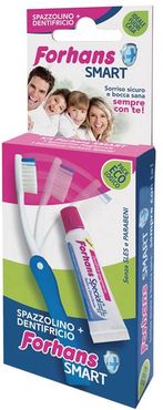 Smart Kit Igiene Orale Spazzolino Pieghevole + Dentifricio 12 ml