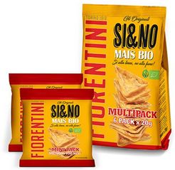 Bio Si&No Gallettine di Mais Triangolari Senza Glutine Multipacco 120 g
