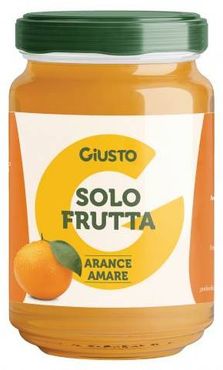 Solo Frutta Confettura di Arance Amare Senza Glutine 220 g