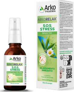 Arkorelax SOS Stress Integratore per Favorire il Rilassamento 15 ml