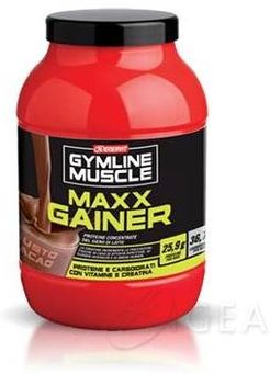 Gymline Muscle Maxx Gainer Integratore di proteine carboidrati e vitamine per sportivi 1500 g