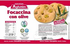 Focaccina con Olive Senza Glutine