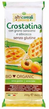 Altri Cereali Gusto Albicocca Crostatina biologica con Grano Saraceno 6 x 4 g