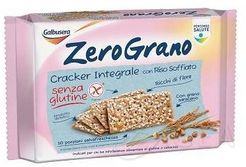 Zerograno Crackers Integrali con Riso Soffiato Senza Glutine