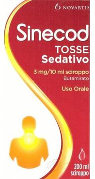 Sinecod Tosse Sedativo  3 mg/10 g Sciroppo -  200 ml