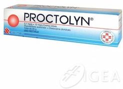 Proctolyn Crema Rettale 0,1 mg/g + 10 mg/g 30 grammi