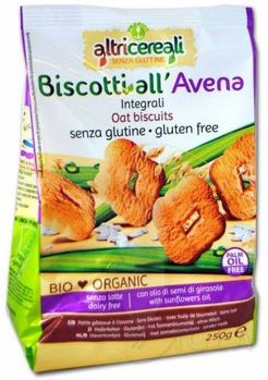 Altri Cereali Biscotti all'Avena integrali e senza glutine 250 g