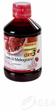 Cuore di Melograno Succo con Oxy 3 Tonico per la Circolazione