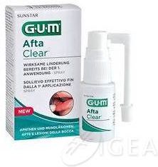 Sunstar Gum Aftar Clear Spray Contro Afte e Lesioni della Bocca 15 ml