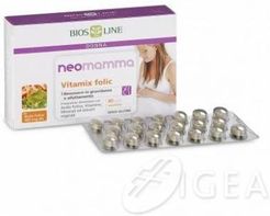 NeoMamma Vitamix Folic Integratore per Gravidanza ed Allattamento