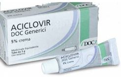 Aciclovir DOC 5% Crema contro herpes 3 g