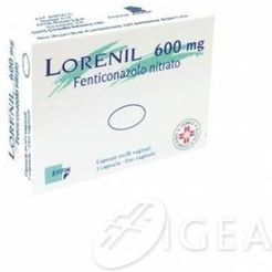 Lorenil 600 mg per il benessere vaginale 1 compressa Molle Vaginale