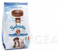 Salviette Detergenti per Cani e Gatti Fragranza Latte&Miele