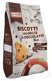 Biscotti con gocce di cioccolato Bio e Senza Olio di Palma 350 g