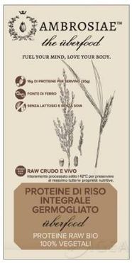 Uberfood Proteine di Riso Integrale Germogliato