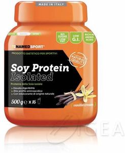 Soy Protein Isolated Integratore di Proteine della Soia per Sportivi 500 g