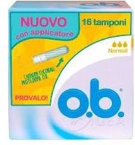 O.B. Compact Applicator Tamponi Flusso Normale