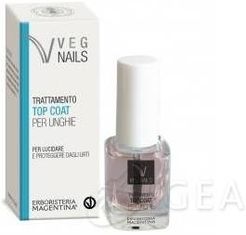 Veg Nails Top Coat Trattamento Lucidante Unghie 20 ml