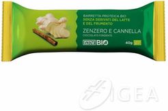 Bio Barretta Proteica Zenzero e Cannella 40 gr