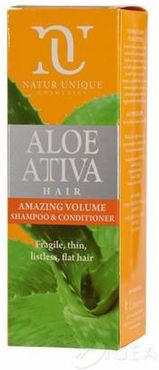 Aloe Attiva capelli Shampoo e Balsamo Volume Strepitoso