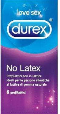 Preservativi No Latex Anallergici 6 pezzi