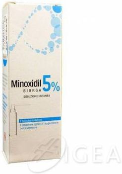 Minoxidil Biorga Soluzione Cutanea 5% 60 ml