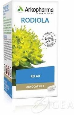 Arkocapsule Rodiola Integratore Anti-Stress 45 capsule