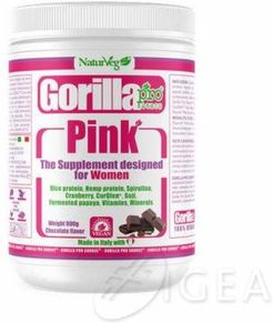 Gorilla Pro Source Pink Integratore Proteico Vegano Per Donne