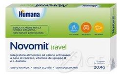Novomit Travel Integratore ad azione antinausea 12 gomme masticabili