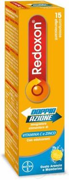 Redoxon Doppia Azione Integratore Vitaminico per le Difese Immunitarie