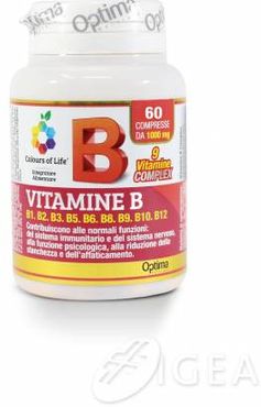 Colours of Life Vitamine B Complex Integratore di Vitamina B