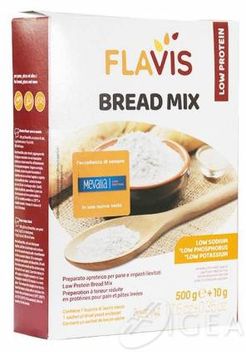 Flavis Bread Mix Preparato aproteico per pane ed impasti 500 g